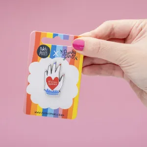 Be A Nice Human Enamel Pin