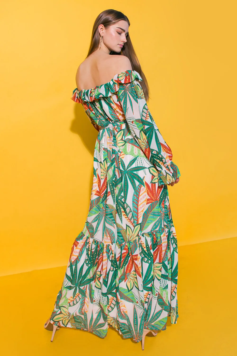 BEAT OF MY HEART WOVEN ANKLE DRESS