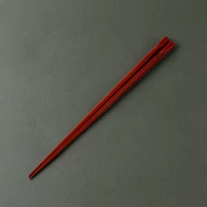 [Chopsticks] Hexagonal Bamboo Chopsticks (Red)  | Wakasa Lacquerware
