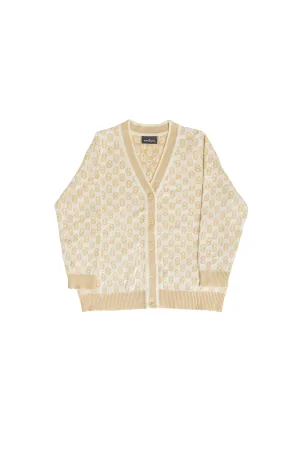 Everyday Kids Monogram Cardigan - Bisque