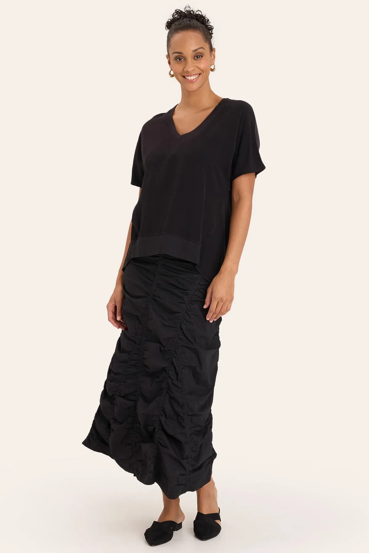 Gored Peasant Skirt