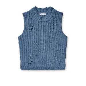 JW Anderson Distrested Cropped Vest