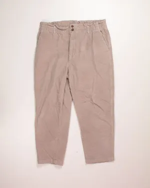 Khaki Universal Thread Paperbag Pants, 18