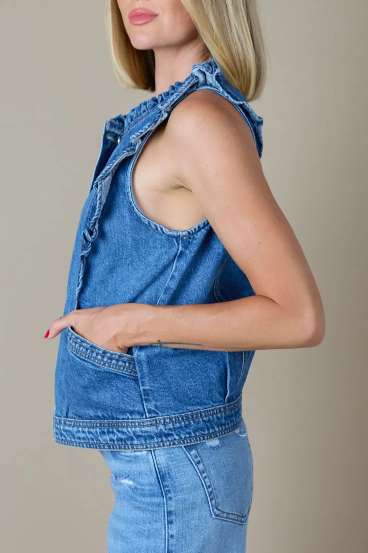 Penny Denim Vest