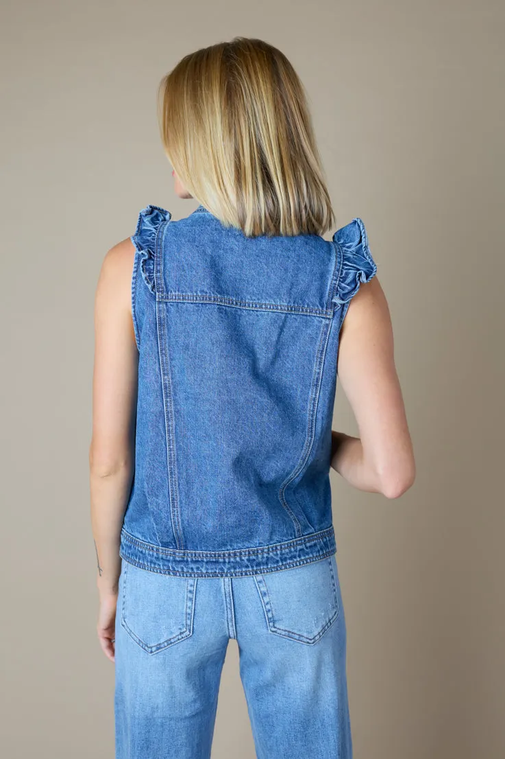 Penny Denim Vest