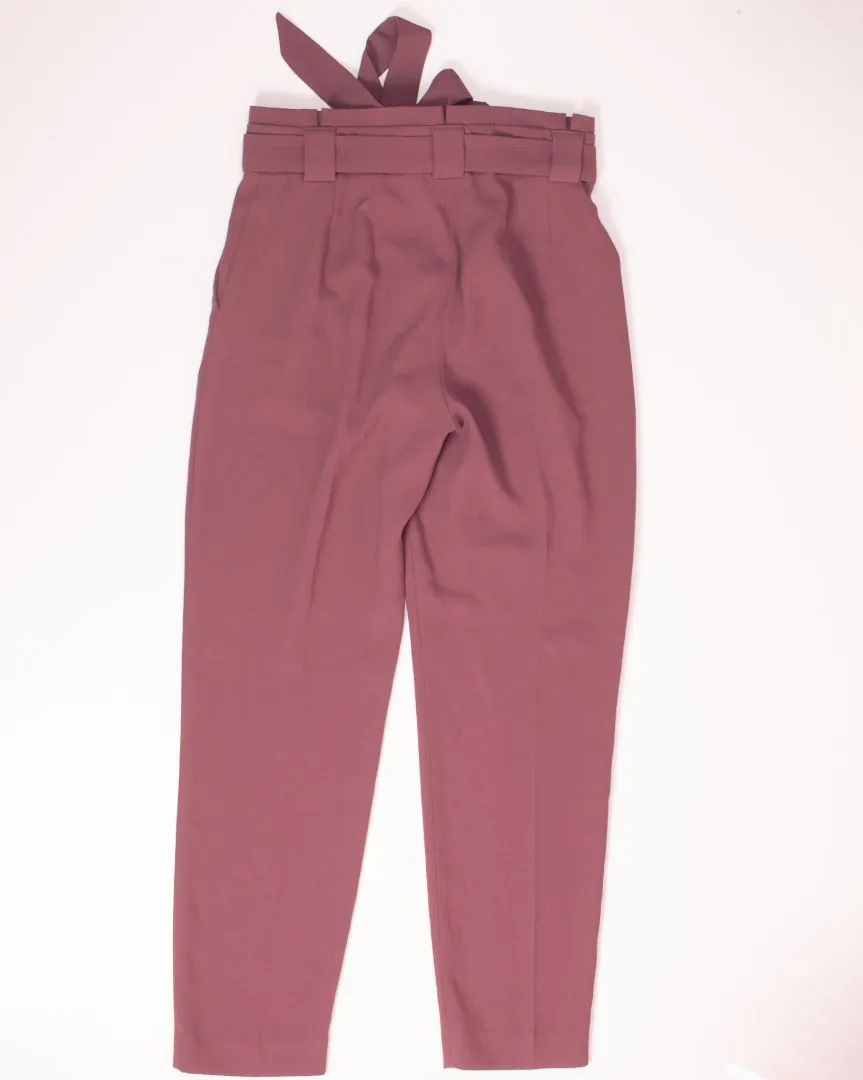 Purple Express Paperbag Pants, 6