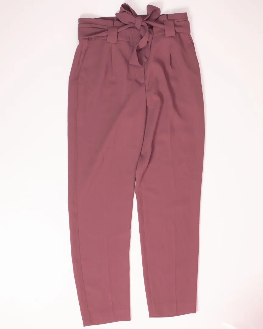 Purple Express Paperbag Pants, 6