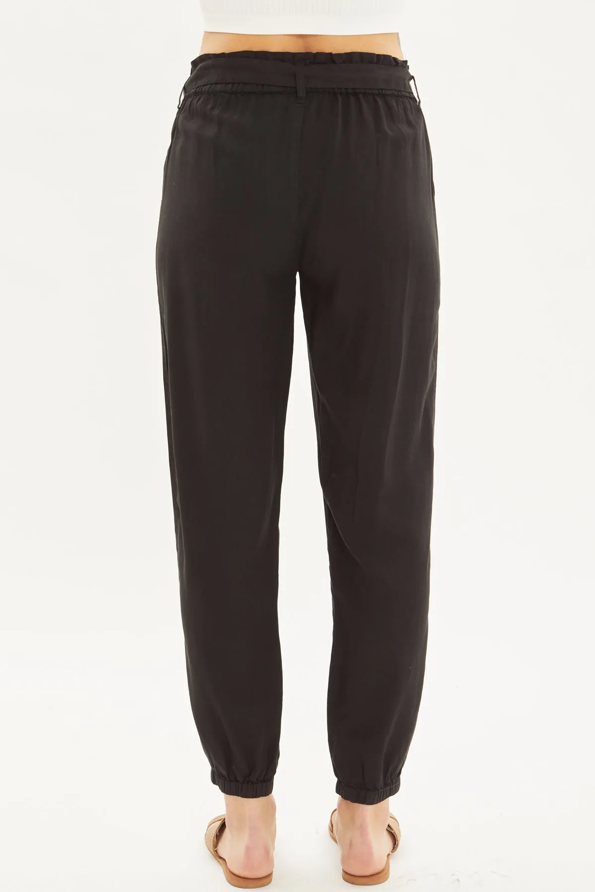 Sonya's Tencel Paperbag Pants
