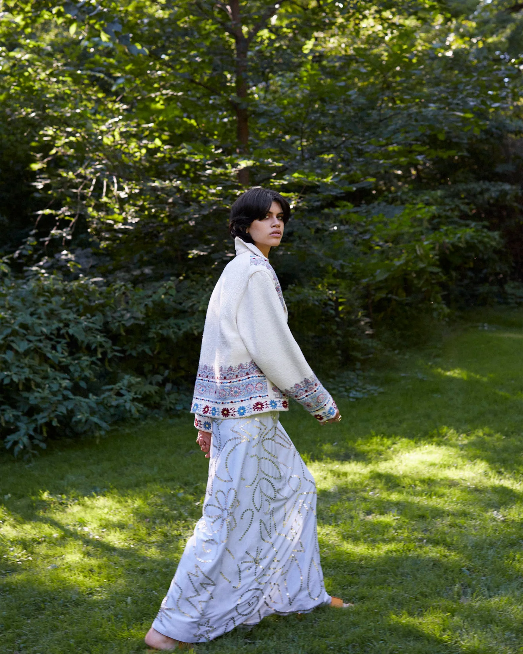 Western Riviera Silk Jacket